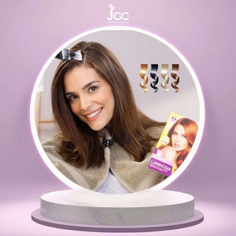 قسم الصبغات وحلول تغيير اللون Professional Hair Color Solutions